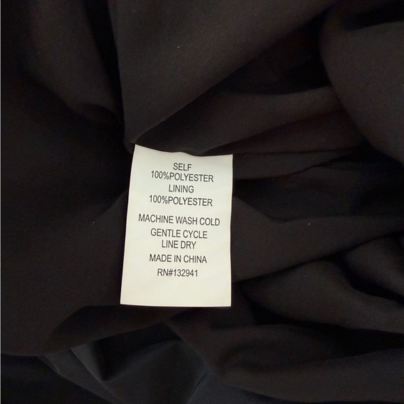 Amanda Uprichard Genovia One Shoulder Bow Mini Dress Black - Picture 7 of 7